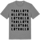 Mid Heather Gray t-shirt med Trollö ordlek t-shirt