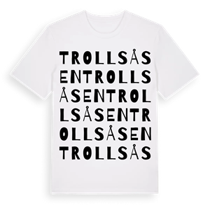Trollsåsen ordlek t-shirt – ekologisk bomull t-shirt från Pinshirt