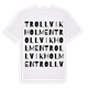 Trollvikholmen ordlek t-shirt