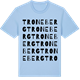 Blue Soul t-shirt med Troneberg ordlek t-shirt