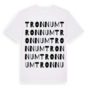 Tronnum ordlek t-shirt – ekologisk bomull t-shirt från Pinshirt