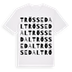 Trössedal ordlek t-shirt