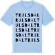 Blue Soul t-shirt med Trulsdal ordlek t-shirt