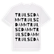 Trulsedamm ordlek t-shirt