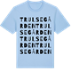 Blue Soul t-shirt med Trulsegården ordlek t-shirt