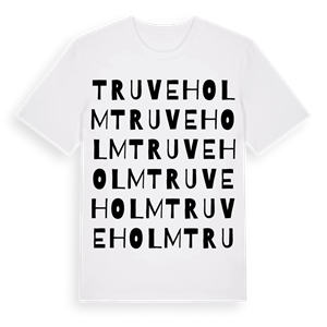 Truveholm ordlek t-shirt – ekologisk bomull t-shirt från Pinshirt