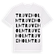 Truveholm ordlek t-shirt