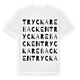 Tryckarebacken ordlek t-shirt