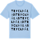Blue Soul t-shirt med Tryckhålan ordlek t-shirt