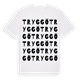 Tryggö ordlek t-shirt