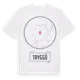 White t-shirt med Tryggö t-shirt