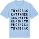 Blue Soul t-shirt med Trynebacka ordlek t-shirt