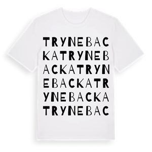 Trynebacka ordlek t-shirt – ekologisk bomull t-shirt från Pinshirt