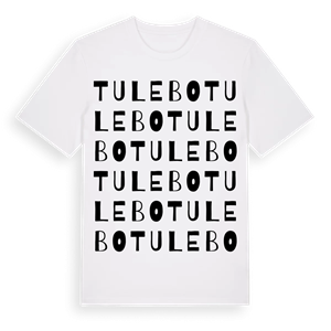 Tulebo ordlek t-shirt – ekologisk bomull t-shirt från Pinshirt