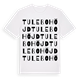 Tulebo höjd ordlek t-shirt