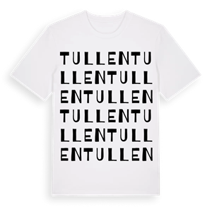 Tullen ordlek t-shirt – ekologisk bomull t-shirt från PinShirt