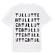 Tullutten ordlek t-shirt