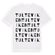Tulteviken ordlek t-shirt
