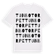 Tunbotorpet ordlek t-shirt