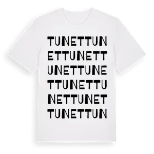 Tunet ordlek t-shirt – ekologisk bomull t-shirt från Pinshirt