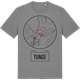 Mid Heather Gray t-shirt med Tunge t-shirt