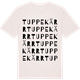 Vintage White t-shirt med Tuppekärr ordlek t-shirt
