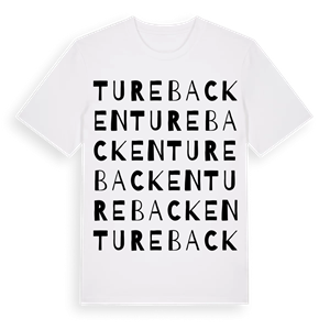Turebacken ordlek t-shirt – ekologisk bomull t-shirt från Pinshirt