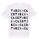 Turebacken ordlek t-shirt