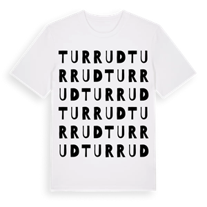 Turrud ordlek t-shirt – ekologisk bomull t-shirt från Pinshirt