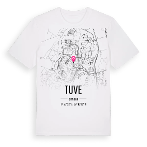 Tuve karta t-shirt – ekologisk bomull t-shirt från Pinshirt