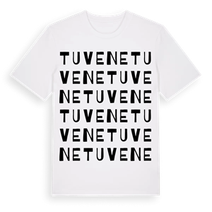 Tuvene ordlek t-shirt – ekologisk bomull t-shirt från Pinshirt