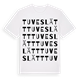 Tuveslätt ordlek t-shirt