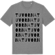 Mid Heather Gray t-shirt med Tuvorna ordlek t-shirt