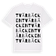 Tvärbäcken ordlek t-shirt