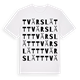 Tvärslätt ordlek t-shirt
