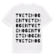 Tvetehogen ordlek t-shirt
