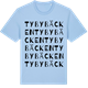 Blue Soul t-shirt med Tybybäcken ordlek t-shirt