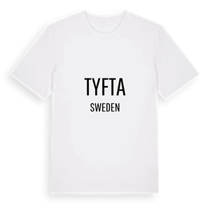 Tyfta i Sverige t-shirt – ekologisk bomull t-shirt från Pinshirt