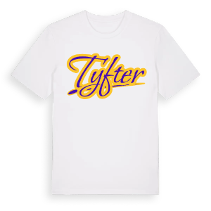 Tyfter baseball t-shirt – ekologisk bomull t-shirt från Pinshirt