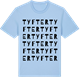 Blue Soul t-shirt med Tyfter ordlek t-shirt