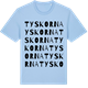 Blue Soul t-shirt med Tyskorna ordlek t-shirt