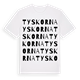 Tyskorna ordlek t-shirt