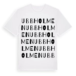 Ubbholmen ordlek t-shirt – ekologisk bomull t-shirt från Pinshirt