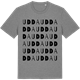 Mid Heather Gray t-shirt med Udda ordlek t-shirt