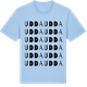 Blue Soul t-shirt med Udda ordlek t-shirt