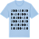 Blue Soul t-shirt med Uddabo ordlek t-shirt