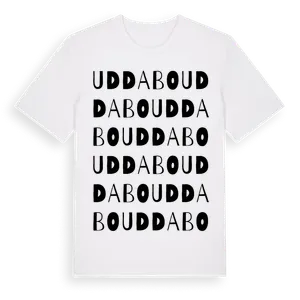 Uddabo ordlek t-shirt – ekologisk bomull t-shirt från Pinshirt
