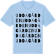 Blue Soul t-shirt med Uddagården ordlek t-shirt