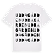Uddagården ordlek t-shirt