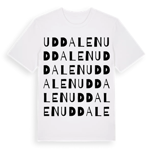 Uddalen ordlek t-shirt – ekologisk bomull t-shirt från Pinshirt